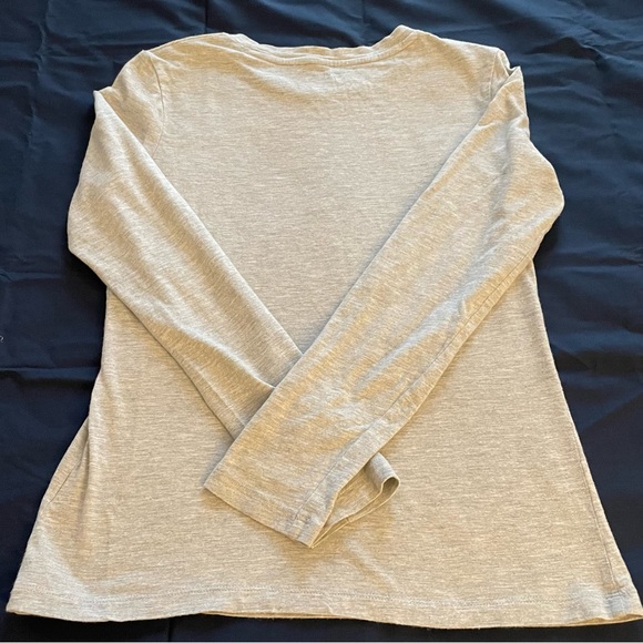 Simply Vera Vera Wang gray graphic supima cotton tee top, size M shopping mall - Picture 12 of 14